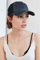 Urban Outfitters American Needle Classic Raglan Bones Baseball Hat,navy,one Size