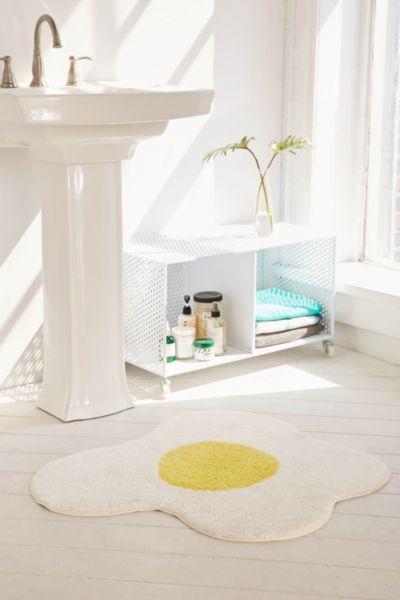 Urban Outfitters Sunny Side Up Bath Mat