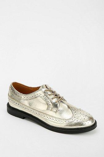 Bdg Metallic Christina Wingtip Oxford