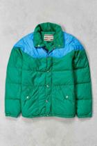 Urban Outfitters Vintage Rei Jacket,green Multi,one Size
