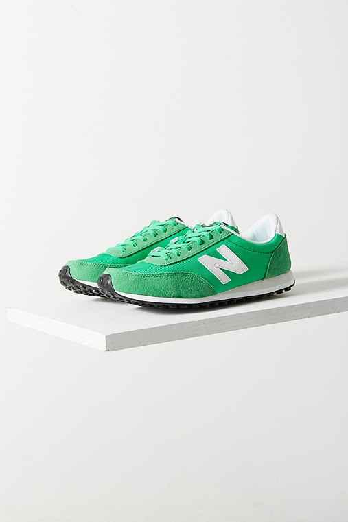 Urban Outfitters New Balance 410 Citrus Salvation Running Sneaker,lime,10