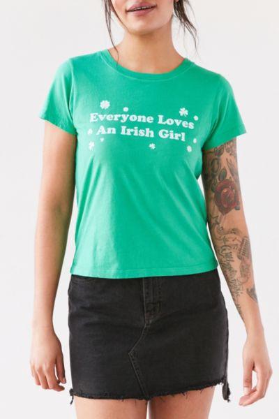 Truly Madly Deeply Everyone Loves An Irish Girl Tee