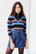 Urban Outfitters Cooperative Molly Denim Mini Skirt,blue,2