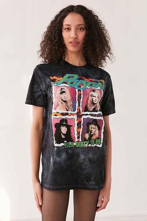 Urban Outfitters Poison Tie-dye Tee,black,xl
