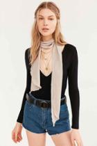 Urban Outfitters Donni Charm Lady Scarf,tan,one Size
