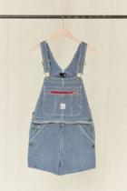 Urban Outfitters Vintage Pointer Brand Railroad Stripe Overall Short
