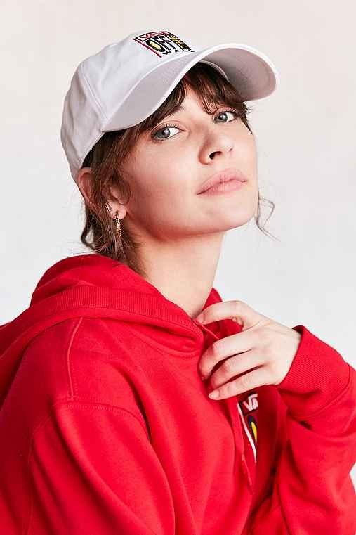 Urban Outfitters Vans Courtside Baseball Hat,white,one Size