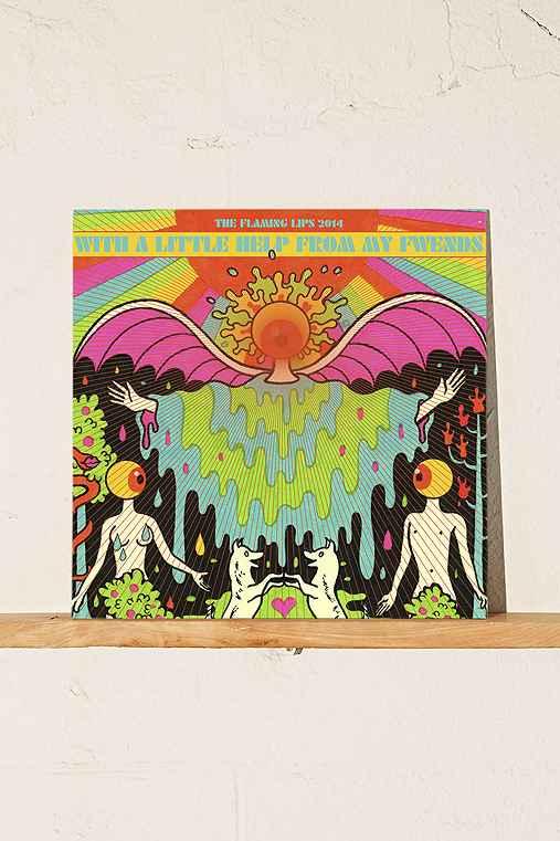 Urban Outfitters The Flaming Lips - With A Little Help From My Fwends Lp,black,one Size