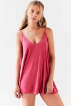 Urban Outfitters Silence + Noise Corinne Tank Top,pink,xs