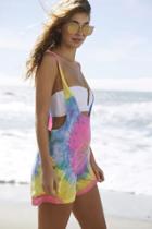 Urban Outfitters Out From Under Tie-dye Romper Cover-up