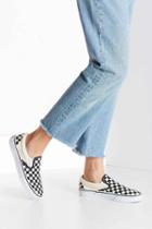 Urban Outfitters Vans Checkered Slip-on Sneaker,black & White,w 10/m 8.5