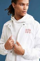 Urban Outfitters Dark Seas Coach Jacket,white,s