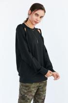 Cheap Monday Seem Cold Shoulder Pullover Sweatshirt