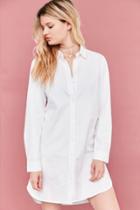 Urban Outfitters Bdg Button-down Shirt Mini Dress