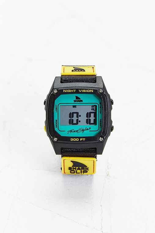 Urban Outfitters Freestyle Shark Classic Clip Watch,black,one Size