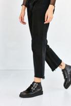 Urban Outfitters T.u.k. 3-buckle Pointed Creeper Boot