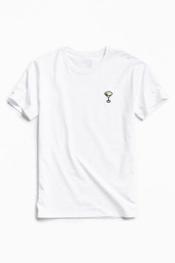 Urban Outfitters Bricktown World Embroidered Cocktail Tee