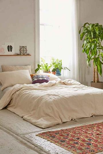 Urban Outfitters Auntie Oti Duvet Cover,cream,one Size
