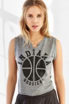 Urban Outfitters Indiana University Hoosiers Spliced Muscle Tee