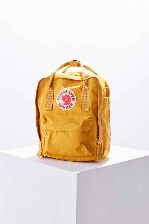 Urban Outfitters Fjallraven Kanken Mini Backpack,yellow,one Size