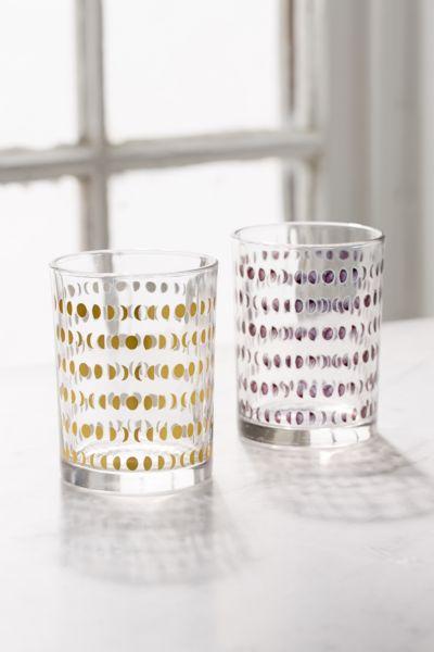 Urban Outfitters Phases Of The Moon Glasses Set