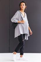 Urban Outfitters Project Social T V-neck Hooded Top