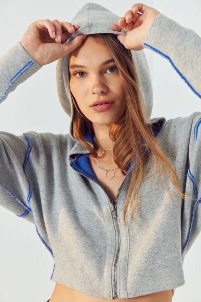 Silence + Noise Reversible Dolman Sweater Hoodie