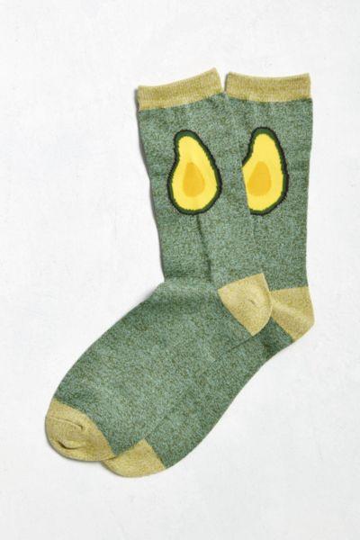 Urban Outfitters Avocado Halves Sock