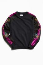 Urban Outfitters Uo Rishiri Embroidered Crew Neck Sweatshirt