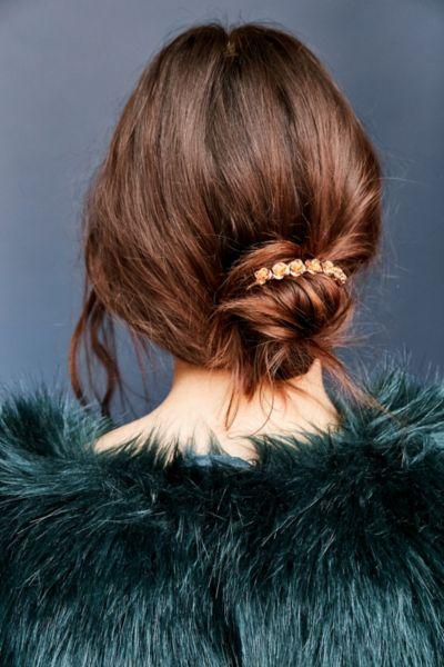 Urban Outfitters Rose Bun Cuff