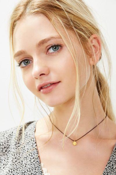 Urban Outfitters Mini Tag Short Necklace