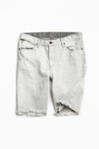 Urban Outfitters Bdg Destructed Bleached Grey Denim Short