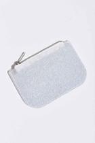 Urban Outfitters Transparent Mini Pouch,silver,one Size