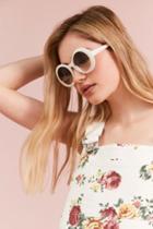 Urban Outfitters Edie Retro Round Sunglasses