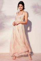 Urban Outfitters Out From Under Marion Midi Cover-up Dress,rose,m/l