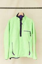 Urban Outfitters Vintage Patagonia Lime Green Fleece Pullover Jacket,assorted,one Size