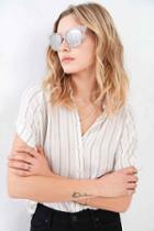 Urban Outfitters Runaway Cat-eye Sunglasses,clear,one Size