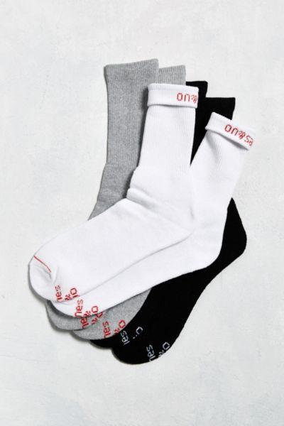 Urban Outfitters Hanes & Uo Crew Sock 3-pack