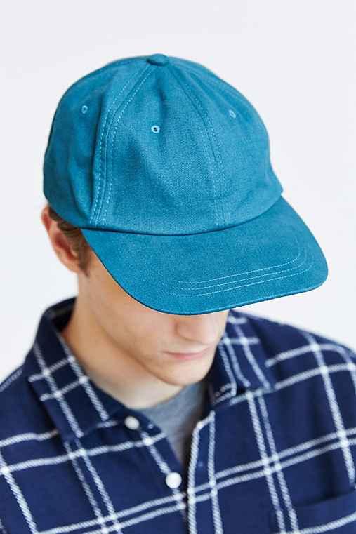 Urban Outfitters Rosin Brushed Twill Baseball Hat,blue,one Size
