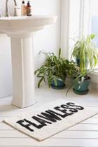 Urban Outfitters Flawless Bath Mat,black & White,one Size
