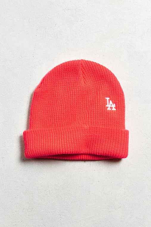 Urban Outfitters '47 Brand X Uo Los Angeles Beanie,pink,one Size