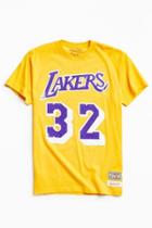 Urban Outfitters Mitchell & Ness Los Angeles Lakers Magic Johnson Tee