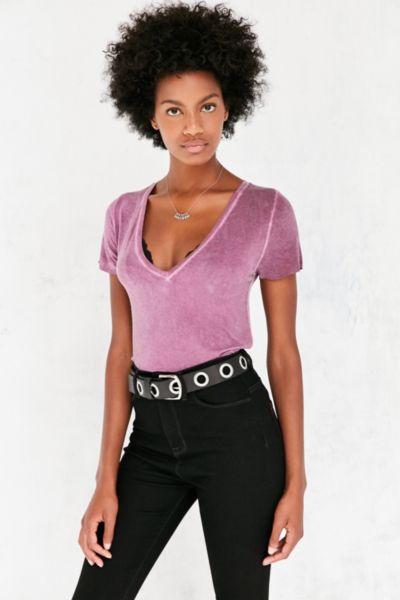 Pins And Needles Lizzie V-neck Tee