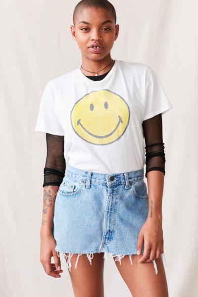 Urban Outfitters Urban Renewal Remade Denim Mini Skirt
