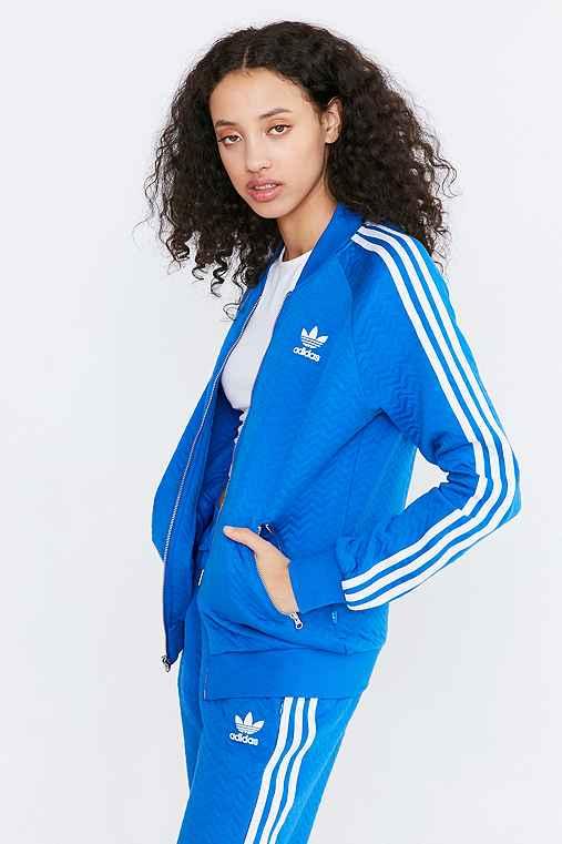 Urban Outfitters Adidas Originals Superstar Track Jacket,blue,l