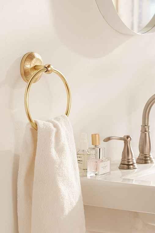 Urban Outfitters Satie Towel Ring,bronze,one Size