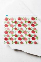 Urban Outfitters Uo Rose Zip Cosmetics Pouch