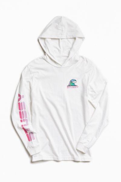 Stussy Waver Hooded Long Sleeve Tee