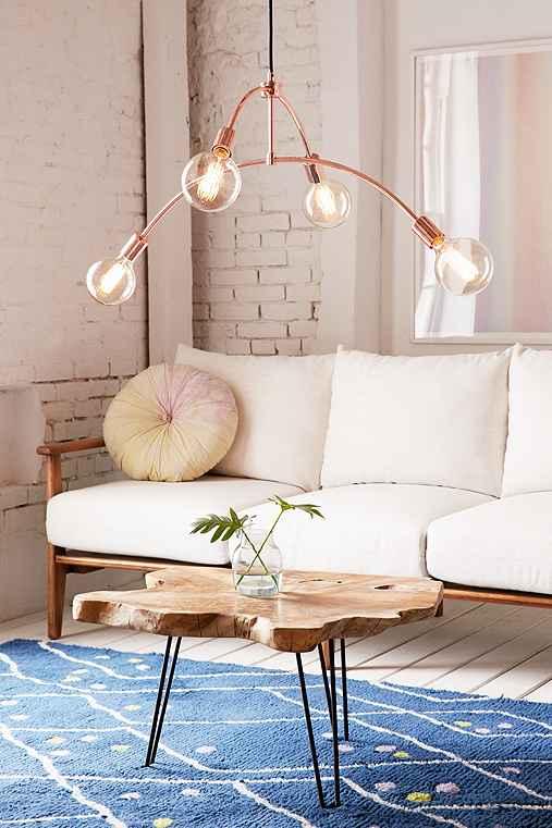 Urban Outfitters Freja Pendant Light,copper,one Size