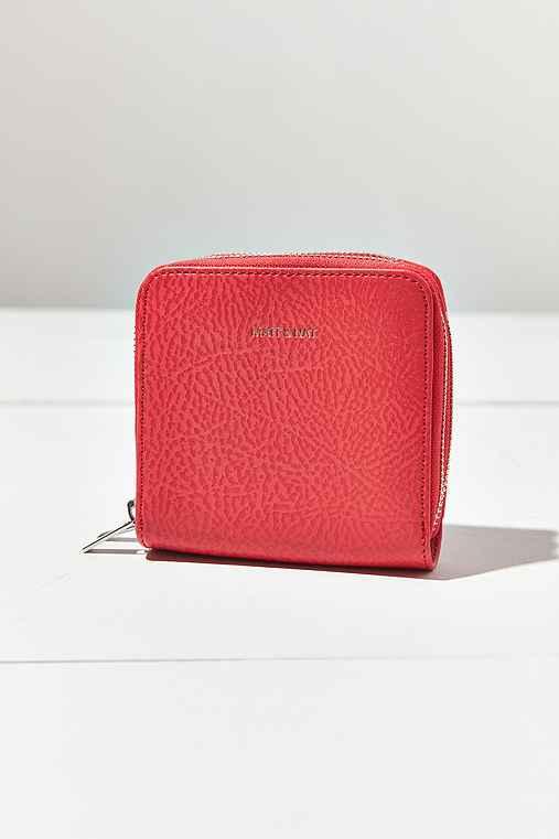 Urban Outfitters Matt & Nat Chubby Wallet,red,one Size